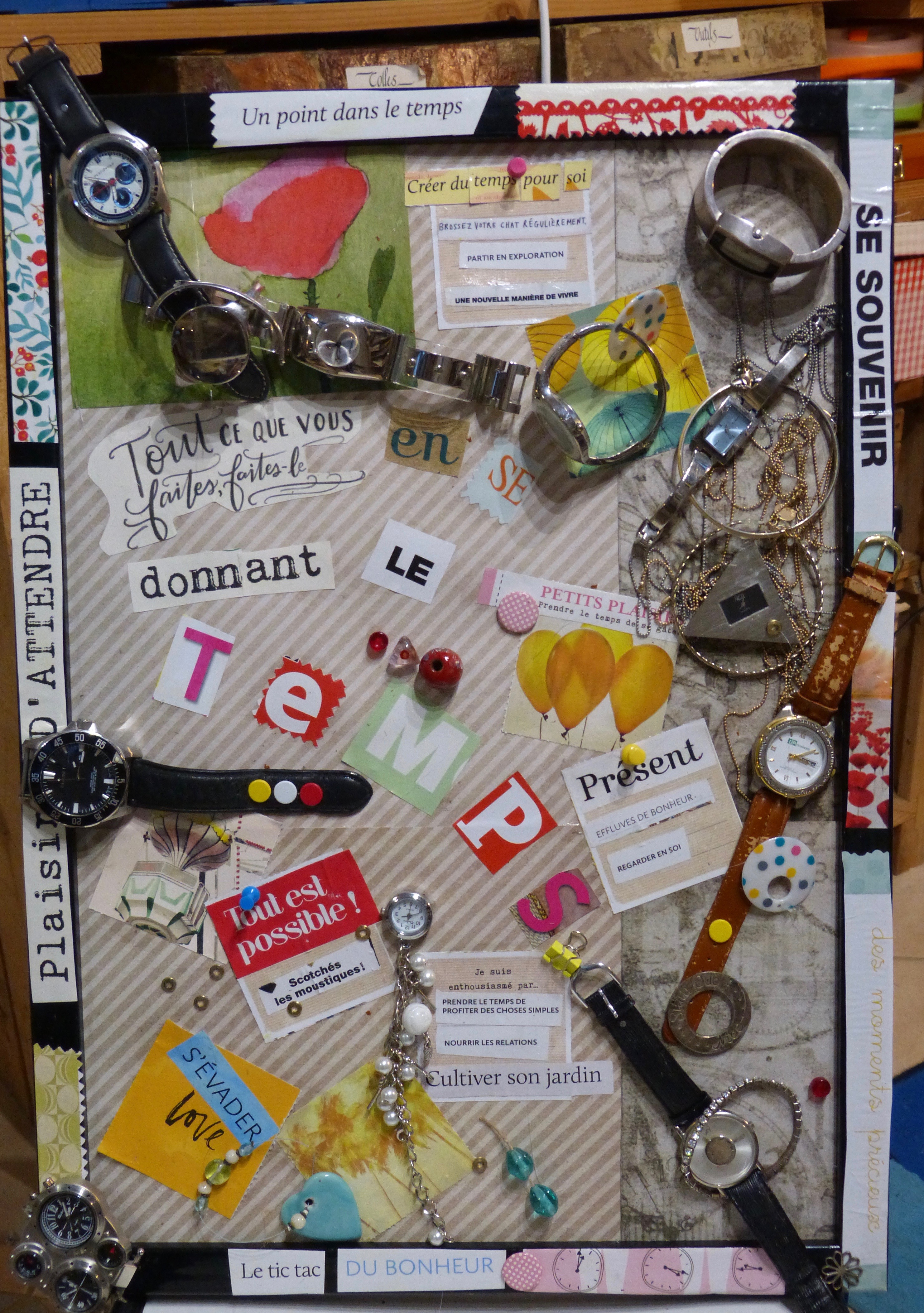 cadre sur le temps cours Anne Bernard