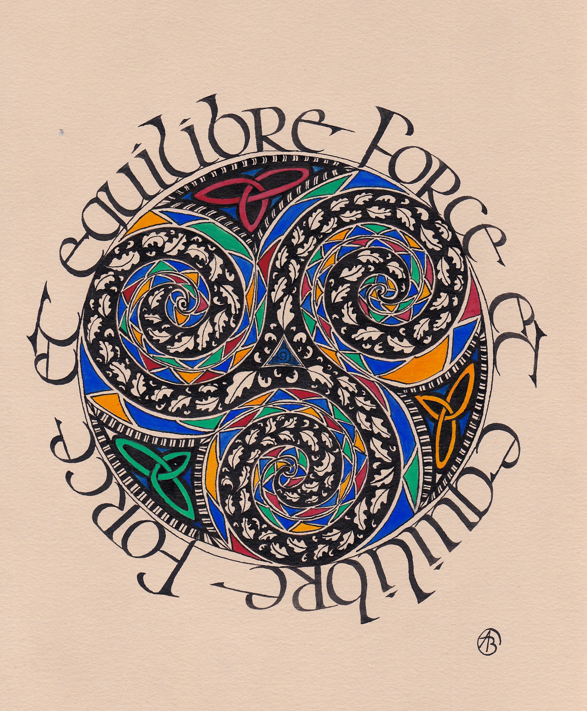 force et équilibre Anne Bernard Replonges