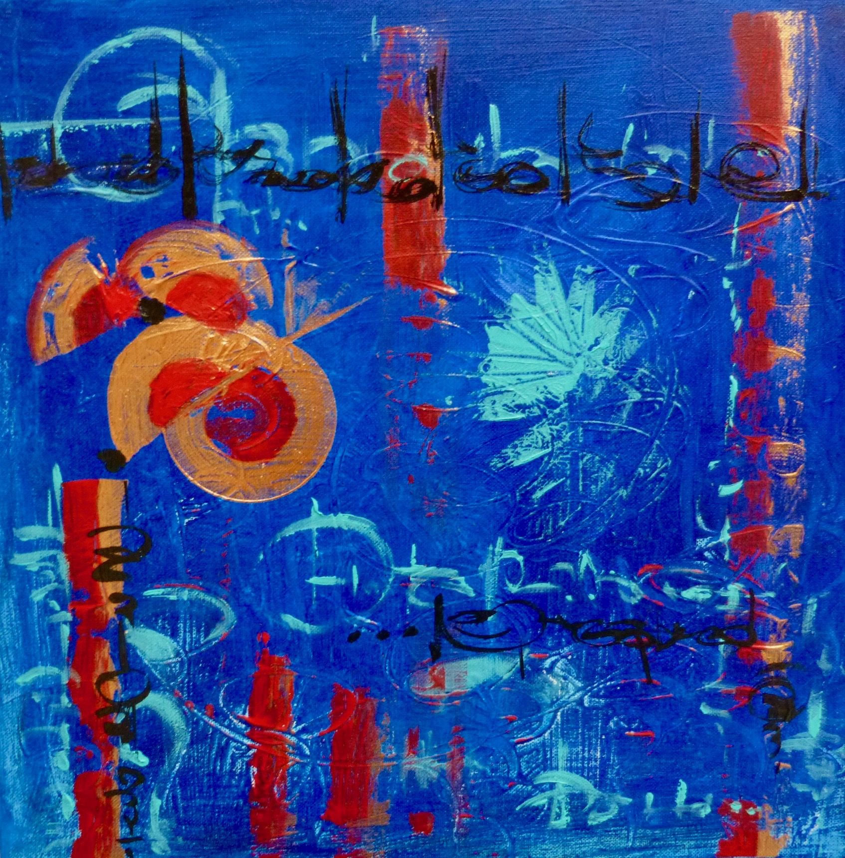 calligraphies couleurs Anne Bernard841